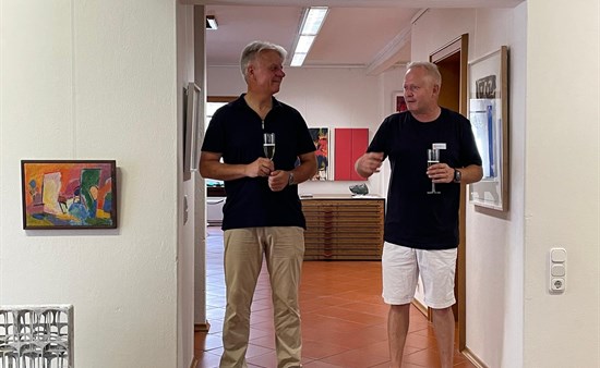 Dr. Markus Döbele und Gerrit Hoppe